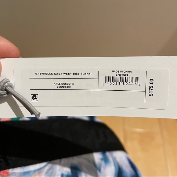 Leaportsac floral large duffle bag - Picture 6 of 7